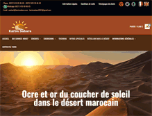 Tablet Screenshot of karimsahara.com